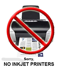 We do not service InkJet Printers